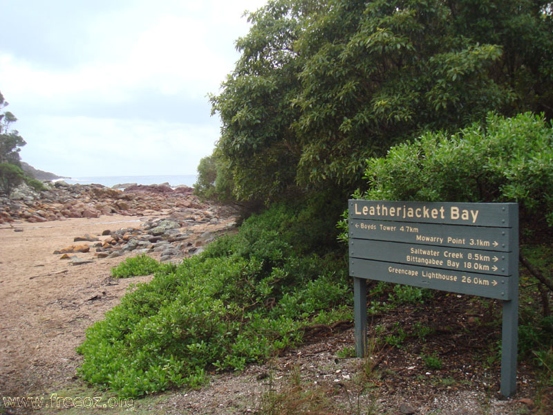 Leatherjacket Bay marker h.JPG