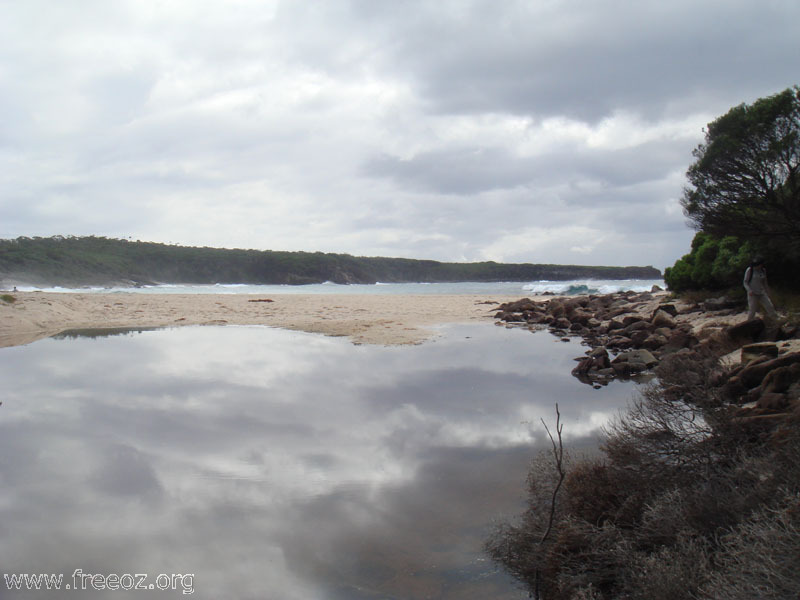 Crossing of Saltwater creek and sea h.JPG