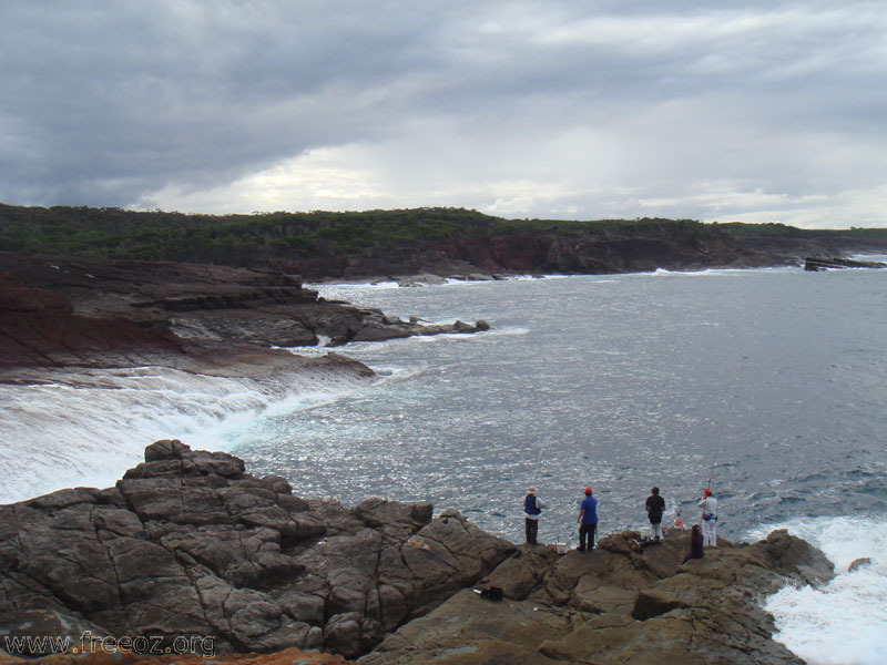 Fishing at Pulpit Rock b h.JPG