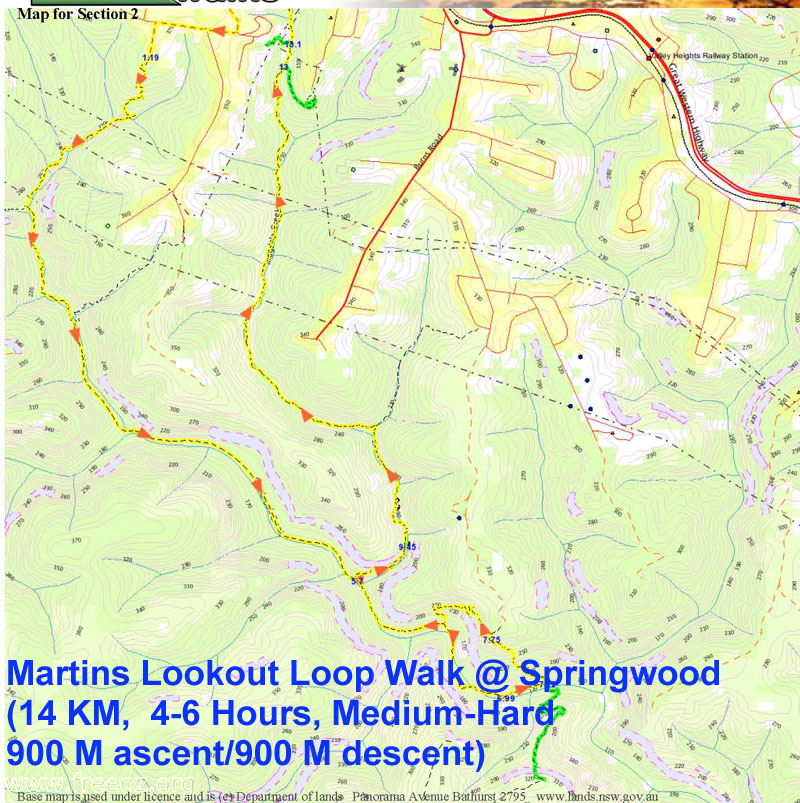 Martins Lookout Loop Walk Track.JPG