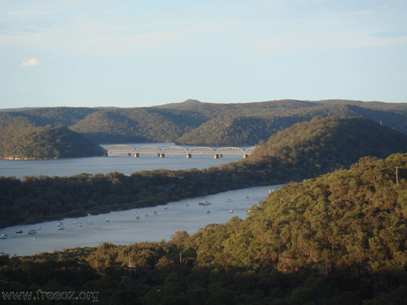 Evening in Hawkesbury river h.JPG